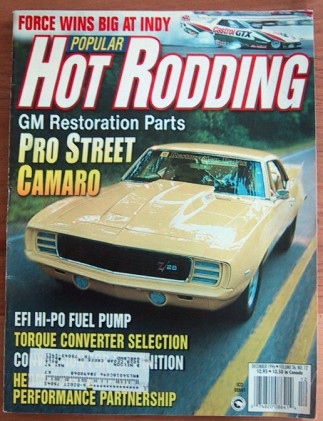 POPULAR HOT RODDING 1996 DEC - RAMCHARGER, MAX 426, Rd RUNNER
